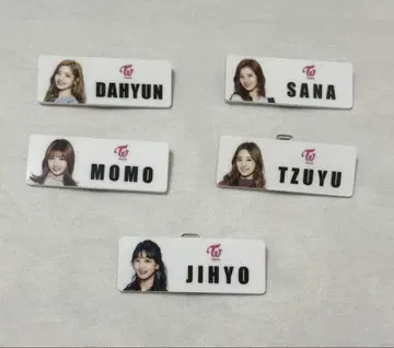TWICE 명찰