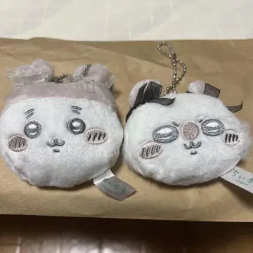 치이카와 마스코트 거울 리본 모몽가 카니쨩