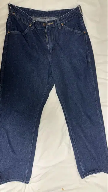 Wrangler 다크 블루 데님 팬츠 M 사이즈