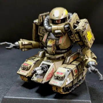 건담 컨버전스 자쿠 탱크 ZAKU TANK 웨더링 피규어