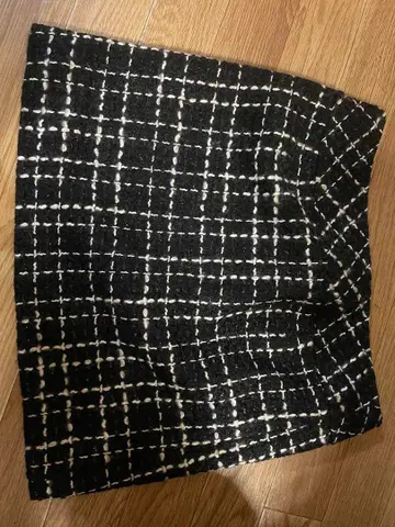 Pink&Deane 체크 무늬 타이트 스커트 38