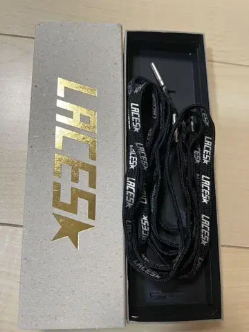 LACES 블랙 슈레이스 G36NA209.PLA