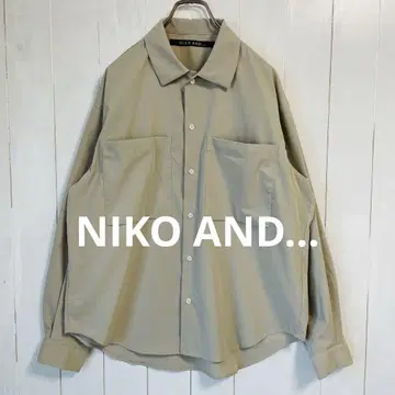 니코앤드 NIKO AND - 2 포켓 폴리에스테르 100% 셔츠