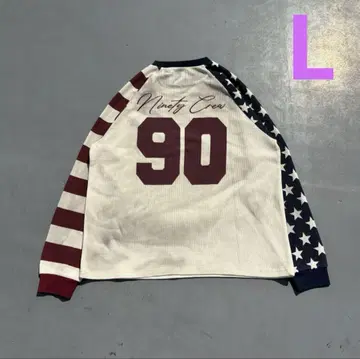 9090 American Numbering Thermal L/S Tee