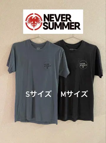 NEVER SUMMER 네버서머 네바사마 T셔츠 세트