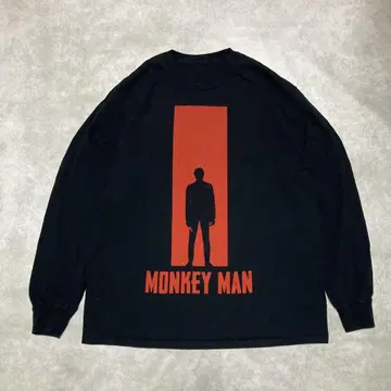 MONKEY MAN 몽키맨 긴팔 티셔츠 영화 무비 티
