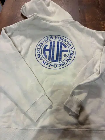 로고 HUF 후드티
