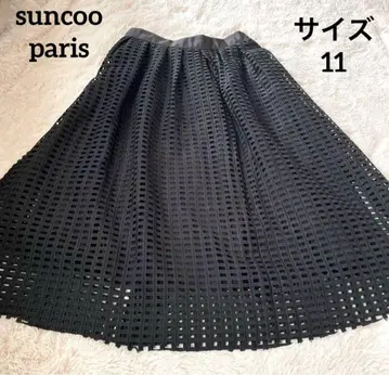 suncoo paris 디자인 컷 플레어 스커트 사이즈 11