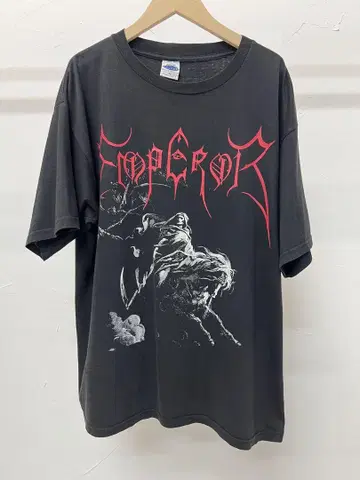 Emperor 90s 반팔 티셔츠 블랙