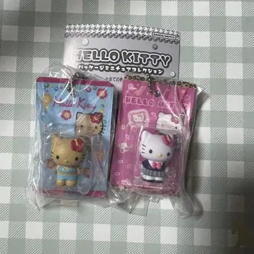 HELLO KITTY 패키지 미니어처 컬렉션 갸루 일광화상 ver.