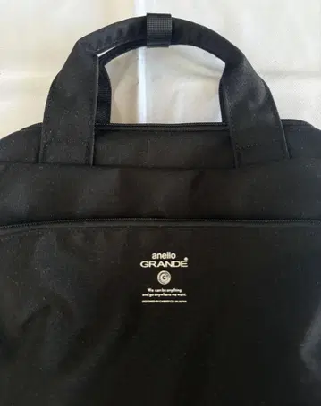 [ 새상품 ] anello GRANDE 블랙 백팩