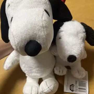 SNOOPY 숄더백과 봉제 인형 세트