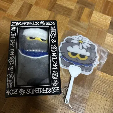 ZO&FRIENDS 팝업 ZOA 봉제 인형 키링 G-DRAGON