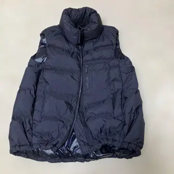 UNIQLO 유니클로 +J 질 샌더 다운 볼륨 베스트 M 네이비