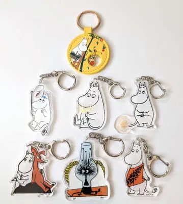 무민 무민샵 키링 묶음 판매 7개