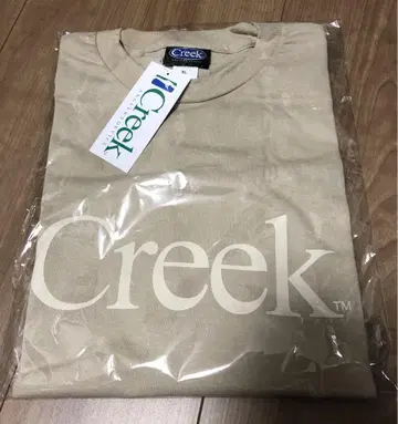 Creek Angler's Device Logo Tee 베이지 XL