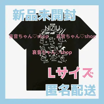 미개봉 새상품 NiziU 2025 LIVE 티셔츠 L 사이즈