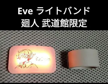 Eve  무도관 한정판 라이트 밴딩 조명기 문화 꽃바람 가수 보컬로이드