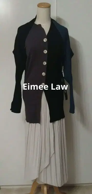 택 포함 새상품 Eimee Law 2way 가디건 정가 16280엔