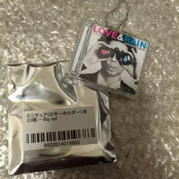 쿠보타 토시노부 LOVE&RAIN 미니어처 CD 키링