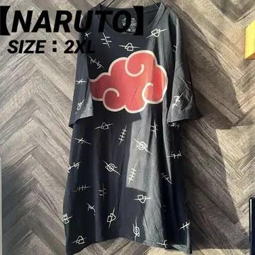 NARUTO 나루토 애니메이션 셔츠 아카츠키 닌자 패턴