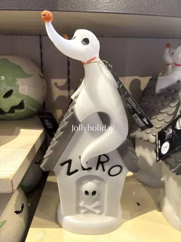 디즈니 나이트메어 비포 크리스마스 제로 라이트업 피규어