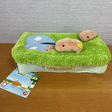카피바라 씨 포근 티슈 케이스 물웅덩이