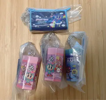 엔젤 블루 필통 컬렉션 가챠 필통 지우개