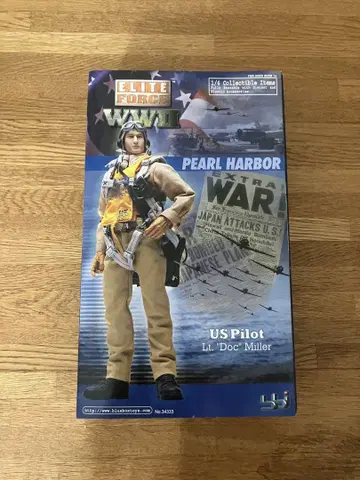 미개봉 1/6 ELITE FORCE 미군 육군 밀러 중위