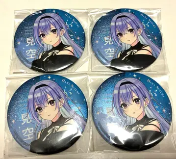 샤니마스 스즈키 하나 별이 올려다본 하늘 글리터 캔뱃지