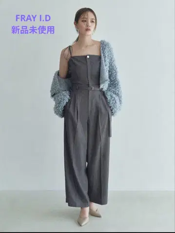FRAY I.D 베어 살로펫 팬츠 FWFO244120 그레이