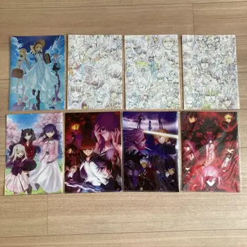 Fate/stay night 클리어 파일 8장 세트