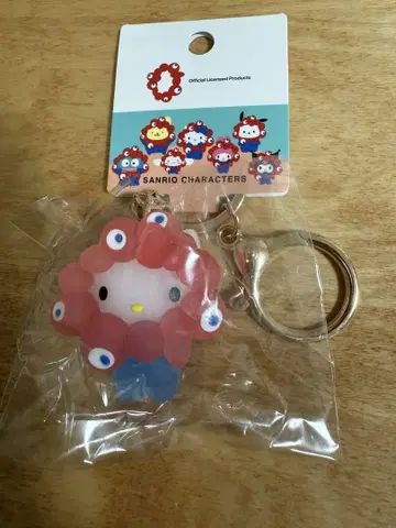 산리오 미야쿠미야쿠 클리어 키링