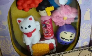 재미있는 지우개 세트 완성품