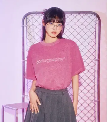 Codegraphy Logo Pigment Tee 새상품급