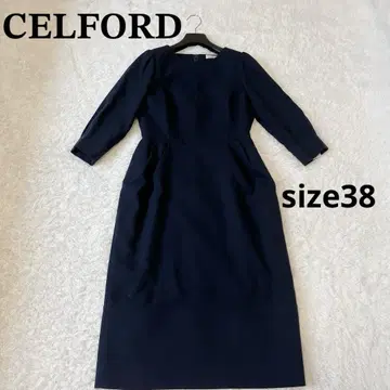[ 새상품 ] CELFORD 포멀 데이트 세레모니 코쿤 턱 원피스
