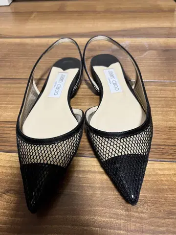 Jimmy Choo 메쉬 플랫슈즈 36