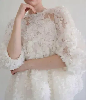 [ acka ] flower peplum blouse