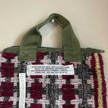 PUEBCO TRUCK SEAT FABRIC SMALL TOTE 새상품