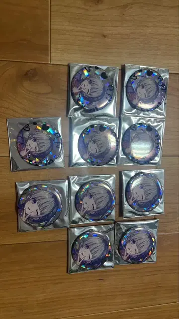 ReGLOSS 2주년 기념 홀로그램 캔뱃지 토도로키 하지메 HMV