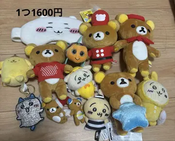 리락쿠마 치이카와 (먼작귀) 봉제 인형 마스코트