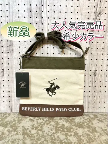새상품 비벌리힐스 폴로 클럽 토트백 숄더 토트백 캔버스
