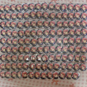 오우카와 코하쿠 5주년 전시회 캔뱃지 127점