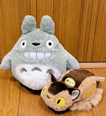 토토로 고양이 버스 봉제 인형 세트