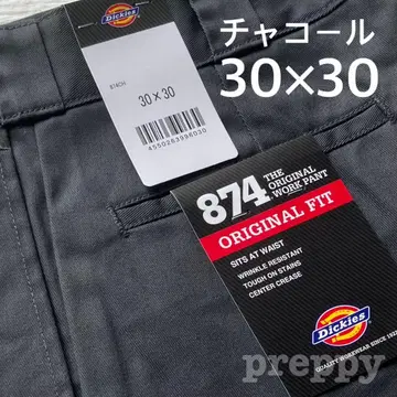 [ 미사용 새상품 ] 디키즈 874 차콜 30 x 30 워크 팬츠
