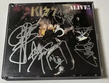 KISS ALIVE! 사인 포함 CD