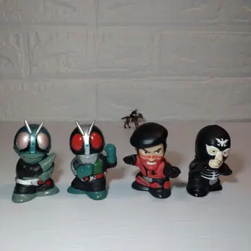 BANDAI 2002 가면라이더 키즈 1 4체