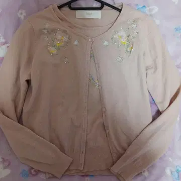 토코 클로젯 tocco closet 자수 풀오버 가디건