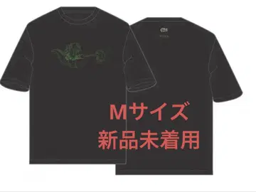 M 사이즈 Lacoste 라코스테 고질라 T셔츠 블랙