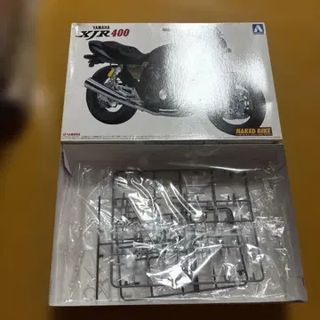야마하 XJR 400 프라모델 네이키드 바이크 빈 박스